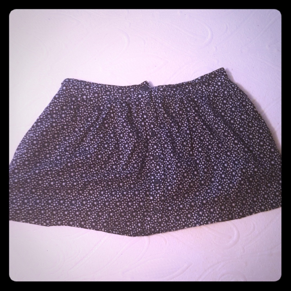 Aeropostale button front skirt